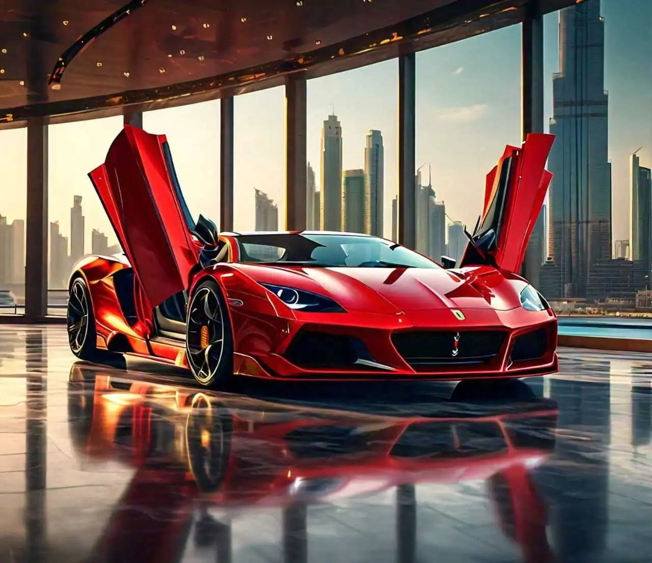 Sports car rental in Dubai