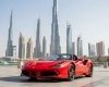 top reasons to rent the Ferrari F8 Tributo Spider in Dubai